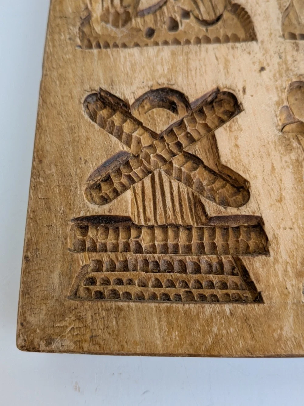 Carved wooden Dutch Cookie / Butter Mold Springerle Specula's Animal Windmill
